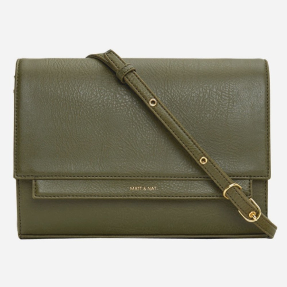 MATT & NAT SILVI DWELL LEAF Crossbody bag New !
